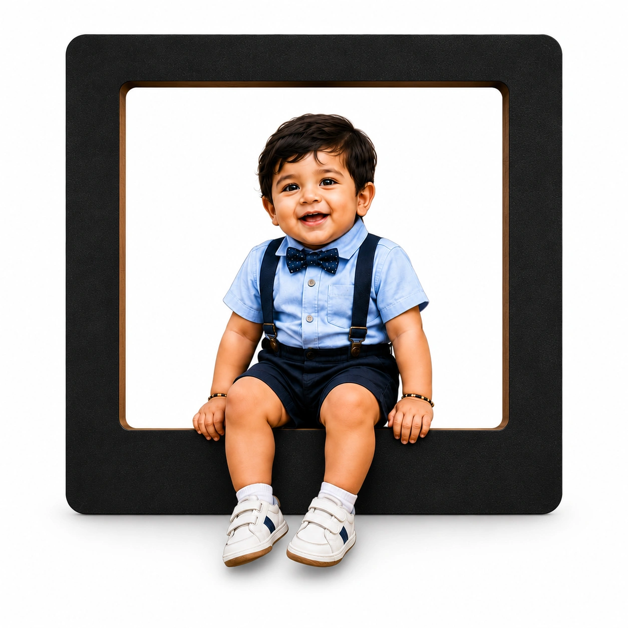 Little Boy Cutout Wall Frame